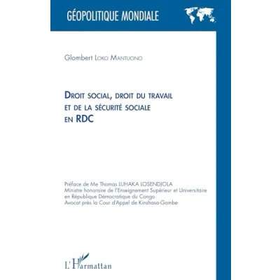 Abbildung von droit social, du travail et de la sécurité sociale en RDC