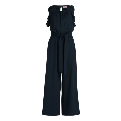 Abbildung von Vera Mont MIT Volant Jumpsuit, Damen, Größe: 34, Night sky