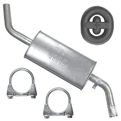 Abbildung von Mitteltopf Auspuff Mittelschalldämpfer für VW Transporter T4 IV SWB 2.0i 2.5i 1.9 D 2.4