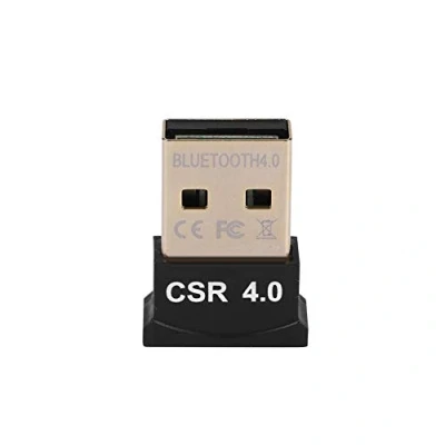 Abbildung von ASHATA Bluetooth USB Adapter, CSR4.0 Dongle Stick Adapter Receiver,Drahtloser Wireless für PC Computer Headset Drucker usw.