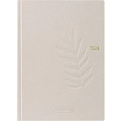 Abbildung von BRUNNEN Wochenkalender Modell 731 2024 2 Seiten = 1 Woche Blattgröße 10 x 14 cm hanf