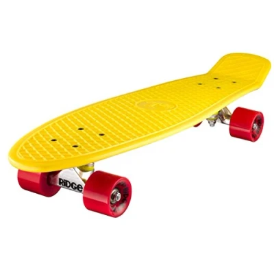 Abbildung von Ridge PB 27 Yellow Red Skateboard, Yellow/Red, 69 cm