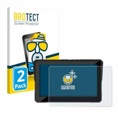 Abbildung von BROTECT Entspiegelungs Schutzfolie für Carpuride W502 5&quot; (2 Stück) Matte Displayschutz Folie, Anti Reflex, Fingerprint
