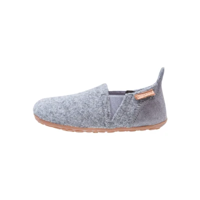Abbildung von Bisgaard Unisex Kinder Wool Sailor Slipper, Grau, 27 EU