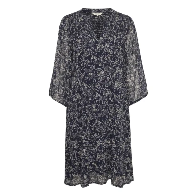 Abbildung von Part Two Elkapw Freizeitkleid, Damen, Größe: 40, Dark navy scattered flower