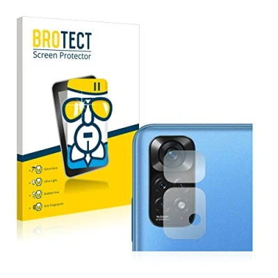 Abbildung von BROTECT Schutzglas für Xiaomi Redmi Note 11 (NUR Kameraschutz) Schutzfolie Panzer Folie Glas [Extrem Kratzfest 9H, Anti Fingerprint,