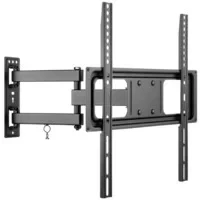 Abbildung von Goobay 49744 Wandhalterung 55 Zoll ausziehbar und vollbeweglich für Fernseher Monitore von 32 bis 55“ 35Kg max. VESA 400x400, schwarz