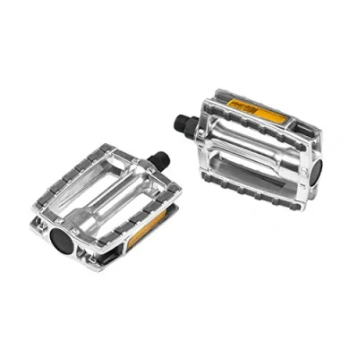Abbildung von Pedale Ergotec 658 9/16&quot; Mit Reflektor Silber/Grau
