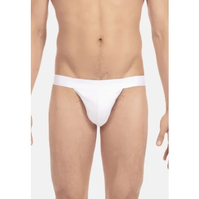 Abbildung von HOM Herren Classic Tanga Slip, Weiß, M EU