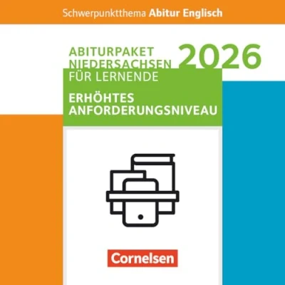 Abbildung von Schwerpunktthema Abitur Englisch Sekundarstufe II: Pflichtmaterialien Niedersachsen 2026 Paket für Lernende das erhöhte ... Dreamers&quot;, &quot;...kylie jenner&quot;, &quot;Midsummer...&quot;