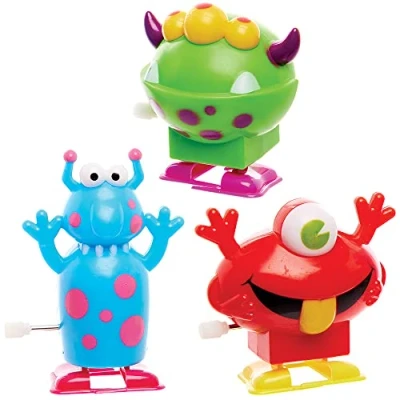 Abbildung von Baker Ross FX447 Monster zum Aufziehen 3er Pack, Kleine Geschenke für Kinder, Mitgebsel Kindergeburtstag, Kindergeburtstag Gastgeschenke