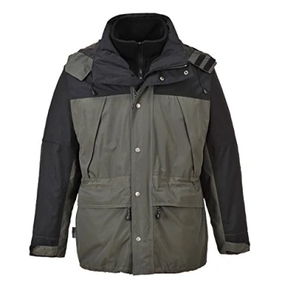 Abbildung von Portwest Orkney 3 in 1 Atmungsaktive Jacke, Größe: L, Farbe: Grau, S532GRRL