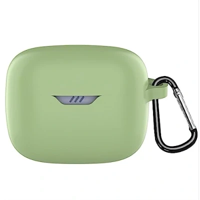 Abbildung von GIOPUEY Hülle für JBL Tune Buds, Silikon Stoßfeste Schutzhülle, Ultradünn Case Cover, Kein Geruch, Grün