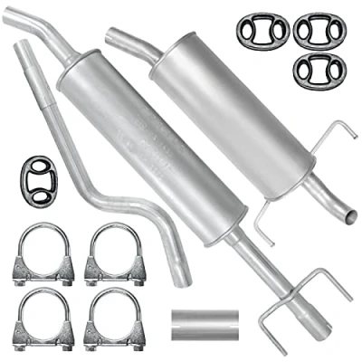 Abbildung von Auspuffanlage Schalldämpferset Auspuff für Opel Astra H 3 III 1.4i 16V Z14XEP