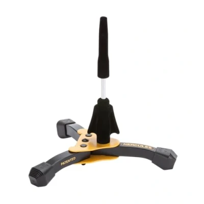 Abbildung von Hercules DS640BB Improved Flute/Clarinet Stand with Bag