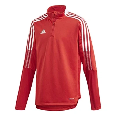 Abbildung von adidas Performance TIRO 21 Training TOP Langarmshirt für Kinder, Größe: 176, Red