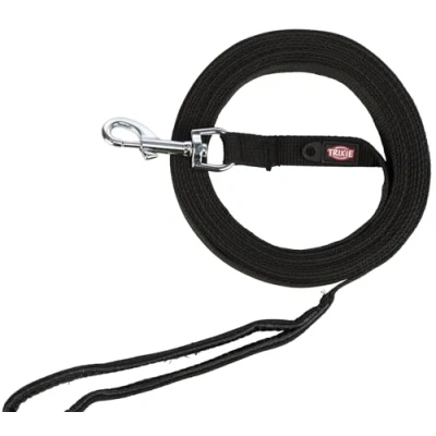 Abbildung von Trixie Schleppleine Schleppleine, 5 m / 20 mm, schwarz