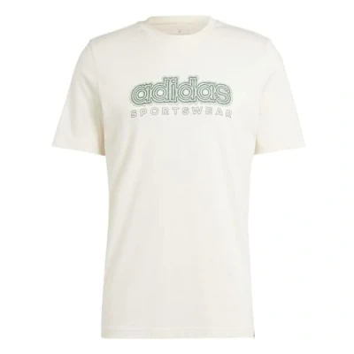 Abbildung von adidas Sportswear Growth Tshirt print, Herren, Größe: Small, White