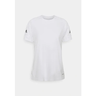 Abbildung von adidas Performance Squadra 21 Sport Tshirt, Damen, Größe: XL, White/white/black