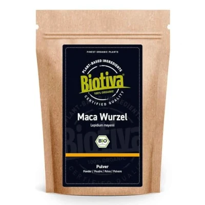 Abbildung von Biotiva Maca Pulver Bio 100 g