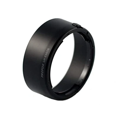 Abbildung von Sonnenblende PROFOX LH ES65B ersetzt ES 65B, kompatibel mit Canon RF 50mm F1.8 STM