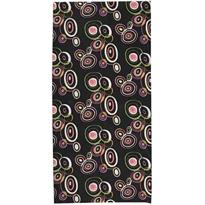Abbildung von M Wave Unisex Hals / Kopftuch Multifunktionstuch, Circles, 25 x 48 cm