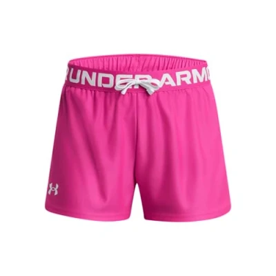 Abbildung von Under Armour PLAY UP Solid kurze Sporthose Rebel pink für Kinder, Größe: 128,