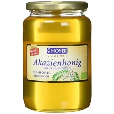 Abbildung von Hoyer Bio Akazienhonig mit Fühjahrsblüte, 1er Pack (1 x 1 kg)
