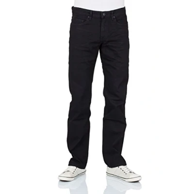 Abbildung von Cross Jeans Straight Leg, Herren, Größe: 30x34, Black