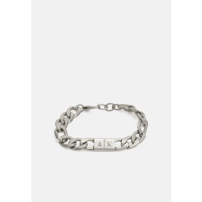 Abbildung von Armani Exchange Chain Armband silvercoloured, Herren, Größe: One Size, Silver coloured