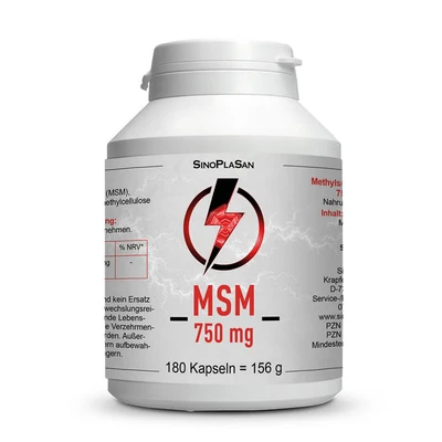 Abbildung von Msm 750 mg Mono 99,9% Kapseln