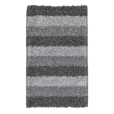 Abbildung von Kleine Wolke Lounge Badteppich, Polyester, Slate Grey, 1 cm cm, 70 x 120
