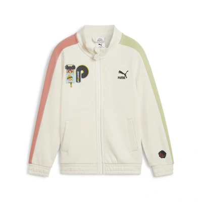 Abbildung von Puma X Playmobil T7 Trainingsjacke für Kinder, Größe: 104, Blue horizon