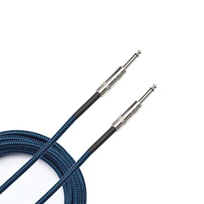 Abbildung von D&#039;Addario Umflochtenes Instrumentenkabel Blau, 6 m