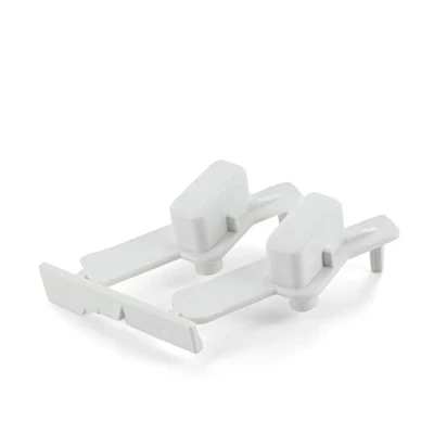 Abbildung von DL pro Tastenkappe für Whirlpool Bauknecht 481071425341 Indesit C00311013 weiß Reset Start Knopf Startknopf Schalter Drucknopf PWF AWO AWS Waschmaschine