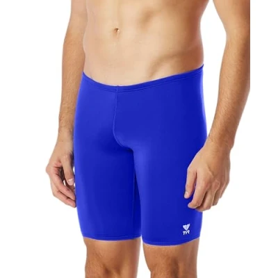 Abbildung von TYR Sport Herren Badeanzug Solid Durafast Jammer, Herren, königsblau, 30