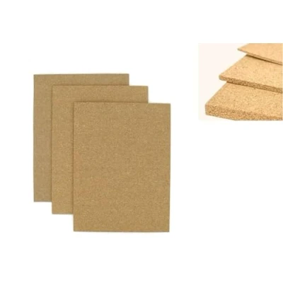 Abbildung von cyclingcolors 3x Korkplatten100 200x150mm : 1mm + 1.5mm 2mm Dichtungspapiere Dichtpapier Zylinderbuchsen motorrad roller rasenmäher traktor
