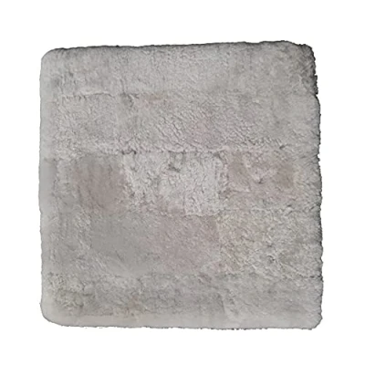 Abbildung von Reissner Lammfelle Sitzkissen Lammfell Patch 40x40 Beige Perl