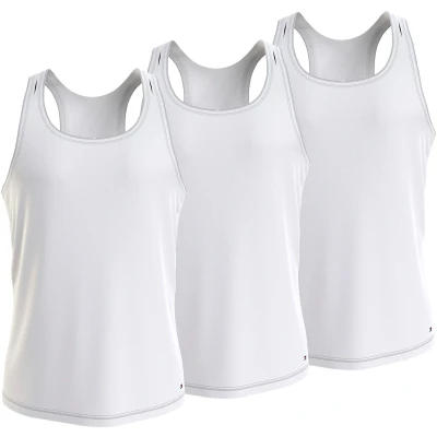 Abbildung von Tommy Hilfiger Premium Essentials TANK 3 PACK Unterhemd/shirt, Herren, Größe: Medium, White