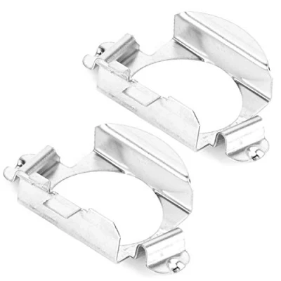 Abbildung von H7 LED Scheinwerfer lampenfassung Halter Adapter, Paar Scheinwerferlampen Adapter Silver