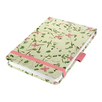 Abbildung von SIGEL JN340 Notizblock Jolie, Bloom Rose, A6+, Dot Lineatur, Hardcover, 79 Blatt, aus nachhaltigem Papier