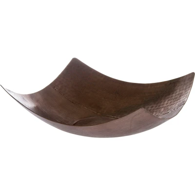 Abbildung von Myflair Möbel &amp; Accessoires Dekoschale, Schale, braun, aus Metall, eckig, modernes Design, Wohnzimmer
