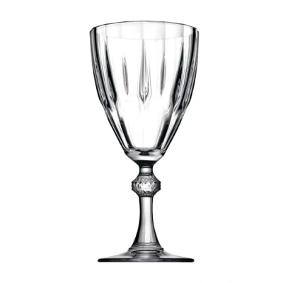 Abbildung von Pasabahce Weinglas 44777 Diamant Wein/Wasser Wasserglas 300ml Kelchen Set von 6 Gläser Trinkglas transparent