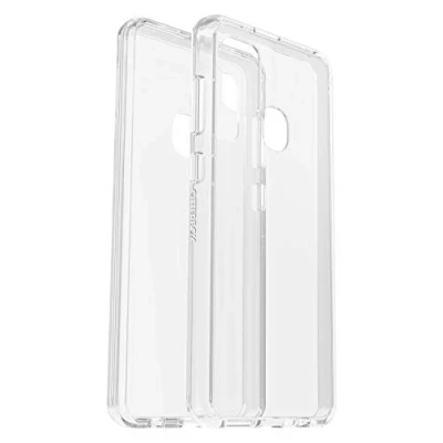 Abbildung von Otterbox Sleek Case schlanke, sturzsichere Schutzhülle für Samsung Galaxy A21s (ohne Einzelhandelsverpackung), transparent