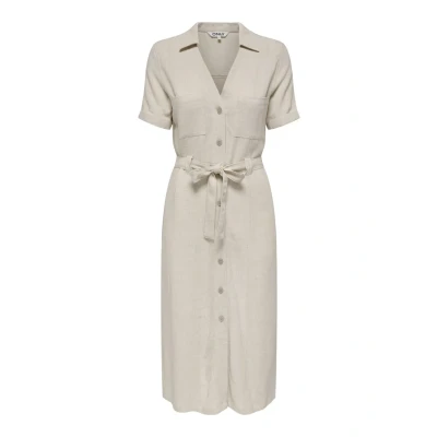 Abbildung von ONLY Onlsiesta Shirt Dress Blusenkleid, Damen, Größe: XS, Moonbeam