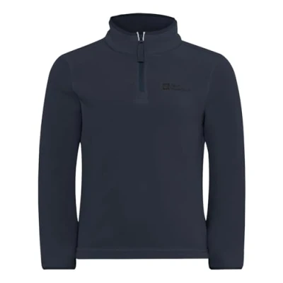 Abbildung von Jack Wolfskin Taunus Halfzip Fleecepullover für Kinder, Größe: 128, Night blue