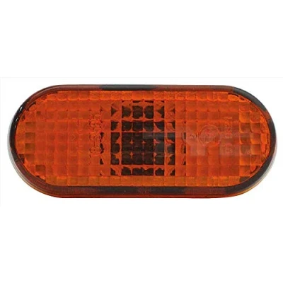 Abbildung von TYC 18 3585 15 2 Blinker orange beidseitig, seitlicher Einbau mit Lampenträger oval VOLKSWAGEN: GOLF 3 Cabrio, 3, Sharan I, SEAT: Ibiza