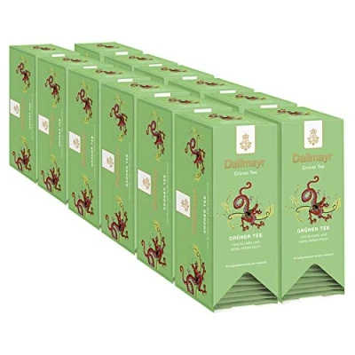 Abbildung von Dallmayr Tee Aufgussbeutel Grüner Tee, 12er Pack (12 x 40 g)