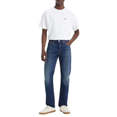 Abbildung von Levi&#039;s 501 Original Jeans Straight Leg, Herren, Größe: 40x34, On the borderline