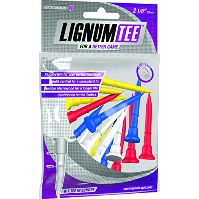 Abbildung von LIGNUM Unisex Adult Golf Tee, Gemischte Farben, 53Mm